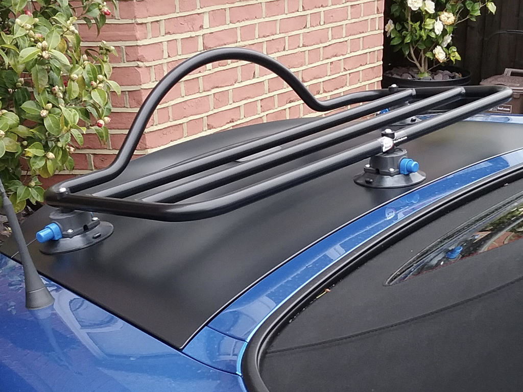 Fiat Spider Luggage Rack Innovative Modern Design