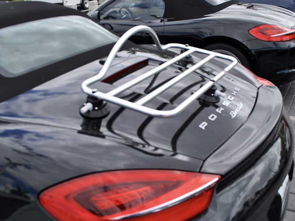 stainless steel boot// trunk luggage rack Porsche Boxster 981