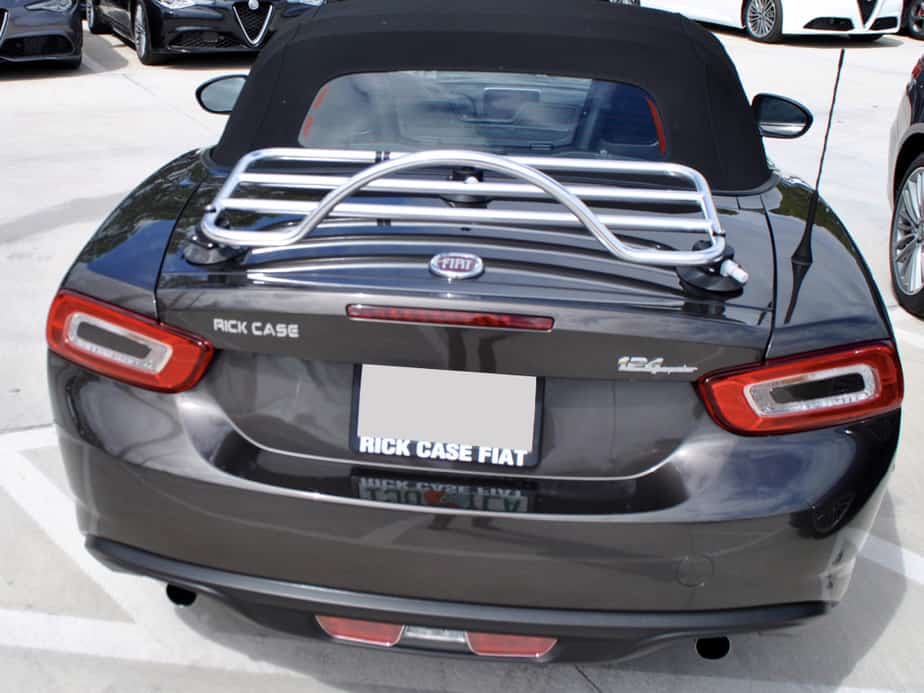 2018 Fiat 124 Spider Trunk Luggage Rack No metal clamps no damage