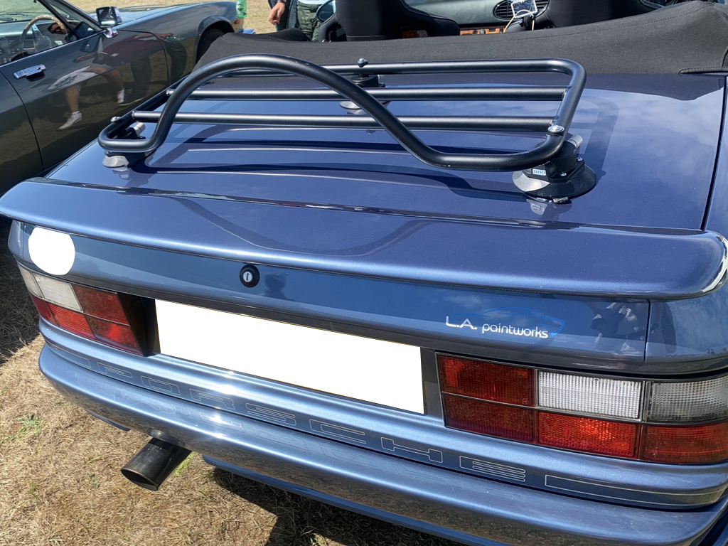 Porsche 944 Luggage Rack - No clamps No Brackets = No Damage